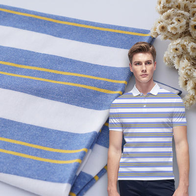 Καλή τιμή. Ελαστικό ριγέ υλικό ύφασμα άνετο χτένισμα Lycra υφή 170gm σε απευθείας σύνδεση