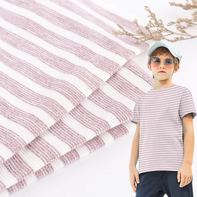 T-Shirt υφασμένο με ρίγες, βαμβάκι 160gm νήμα βαμμένο με ρίγες