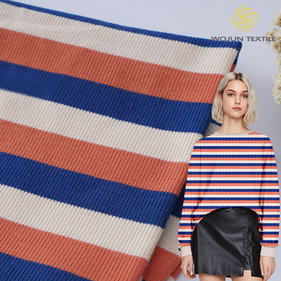 Καλή τιμή. Το πικάρισμα βαμβακιού Lycra πλέκει το ύφασμα 163cm βαμμένη νήμα μαλακή σύσταση τεντωμάτων σε απευθείας σύνδεση