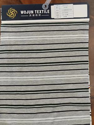 Καλή τιμή. Αναπνευστικά και απορροφούντες τον ιδρώτα νήματα βαμμένα ύφασμα ραβδωτό πλεκτό ύφασμα για μπλουζάκι πόλο σε απευθείας σύνδεση