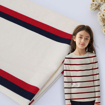 Καλή τιμή. Αναπνευστικό και φιλικό προς το δέρμα και μαλακό ραβδωτό πλεκτό ύφασμα για γυμναστικό σε απευθείας σύνδεση