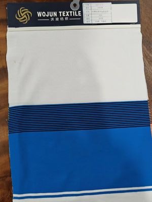 Καλή τιμή. Φιλικό προς το δέρμα υγιές και απορροφητικό του ιδρώτα ραβδωτό πλεκτό ύφασμα για μπλουζάκι πόλο σε απευθείας σύνδεση