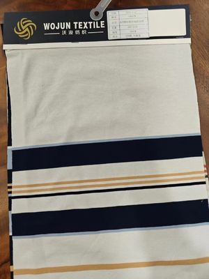 Καλή τιμή. Εξαιρετική ελαστικότητα και ανθεκτικό ραβδωτό πλεκτό ύφασμα για μπλουζάκι πόλο σε απευθείας σύνδεση