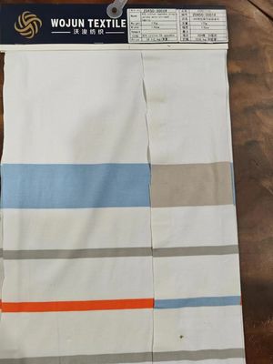 Καλή τιμή. Υγιεινό και φιλικό προς το περιβάλλον ομαλό ραβδωτό πλεκτό ύφασμα για φόρεμα γυμναστικής σε απευθείας σύνδεση