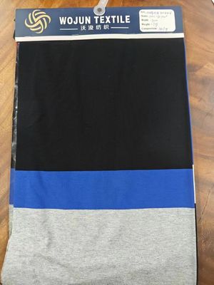 Καλή τιμή. Πνευστικό και απορροφητικό του ιδρώτα βαμβάκι απλό πουκάμισο ραβδωτό πλεκτό ύφασμα για ρούχα σε απευθείας σύνδεση