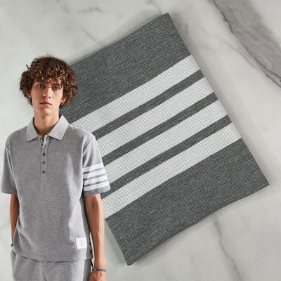 Καλή τιμή. Ελαστικό και αναπνευστικό ύφασμα βαμβακιού για μπλουζάκι με ελαστικές ίνες για τέλεια φόρμα σε απευθείας σύνδεση