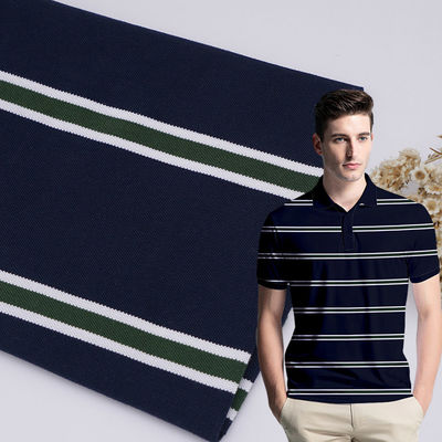 Καλή τιμή. Αναπνευστικά υγρασία-απορροφούντα και ανθεκτικά ραβδωμένα πλεκτά υφάσματα για ρούχα με μοναδική υφή σε απευθείας σύνδεση