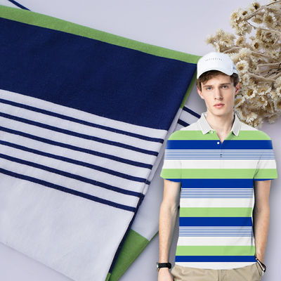 Καλή τιμή. Ελαφρύ και άνετο Εύκολο στη φροντίδα Υγροσκοπικό ραβδωτό πλεκτό ύφασμα για απλή χρήση σε απευθείας σύνδεση