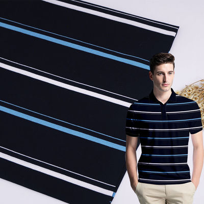 Καλή τιμή. Εύκολο στη συντήρηση και ανθεκτικό στις ρυτίδες ραβδωτό πλεκτό ύφασμα για πολυάσχολο τρόπο ζωής σε απευθείας σύνδεση