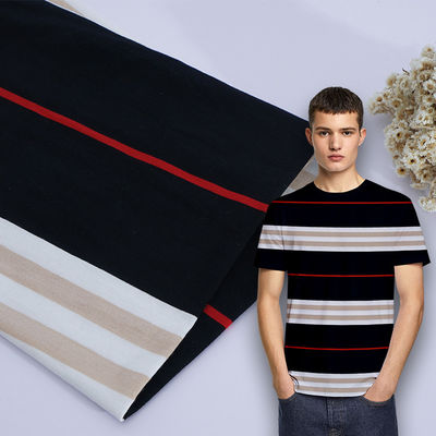 Καλή τιμή. Αναπνευστικά και υγιεινά, απαλά, άνετα, ριγέ υφάσματα για καθημερινή χρήση σε απευθείας σύνδεση