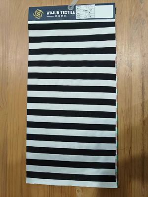 Καλή τιμή. Περιβαλλοντικά φιλικό και φυσικό, φιλικό προς το δέρμα, αναπνευστικό, ριγέ πλεκτό ύφασμα για καθημερινή χρήση σε απευθείας σύνδεση