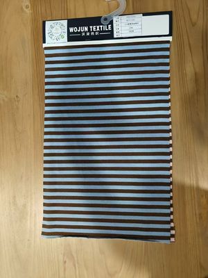 Καλή τιμή. Ανθεκτικό άνετο και αναπνευστικό ριγέ υλικό ύφασμα για μπλουζάκι πόλο σε απευθείας σύνδεση