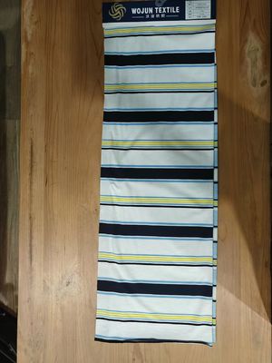 Καλή τιμή. Εύκολο και φιλικό προς το δέρμα, μαλακό και φυσικό ριγέ υλικό ύφασμα για περιστασιακή χρήση σε απευθείας σύνδεση