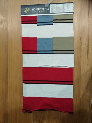 Καλή τιμή. Δεν είναι εύκολο να παραμορφωθεί και αναπνέει και ελαστικό ριγέ υφάσματα για μπλουζάκια σε απευθείας σύνδεση