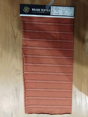 Καλή τιμή. Εύκολο και κομψό και φιλικό προς το δέρμα ραβδωτό πλεκτό ύφασμα για μπλουζάκι σε απευθείας σύνδεση