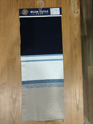 Καλή τιμή. Ελαφρύ και δροσερό και στεγνό απαλό και μοντέρνο διαυγές κόκκινο ραβδωτό πλεκτό ύφασμα για μπλούζα πόλο σε απευθείας σύνδεση