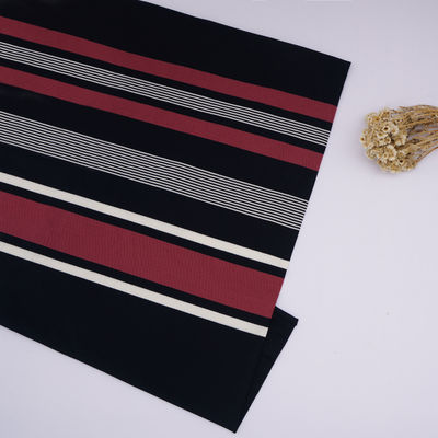 Καλή τιμή. Φιλικό προς το δέρμα και υγιεινό άνετο υδροσκοπικό ραβδωτό πλεκτό ύφασμα για μπλουζάκι σε απευθείας σύνδεση