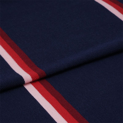 Καλή τιμή. Καλή υφή Αναπνευστική ανθεκτική και ανθεκτική στην φθορά ράβδους πλεκτό ύφασμα για μπλουζάκι πόλο σε απευθείας σύνδεση