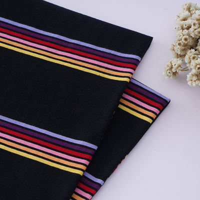 Καλή τιμή. Φιλικό προς το δέρμα και απαλό υψηλό χρώμα σταθερότητα καθαρή υφή ραβδωτό πλεκτό ύφασμα για μπλουζάκι πόλο σε απευθείας σύνδεση