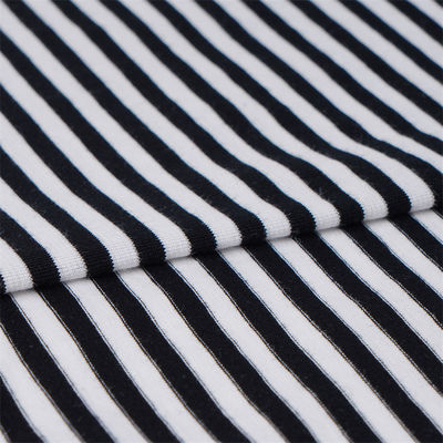 Καλή τιμή. Εύκολο και αναπνευστικό, φιλικό προς το δέρμα, ραβδωτό πλεκτό ύφασμα για απλή χρήση σε απευθείας σύνδεση