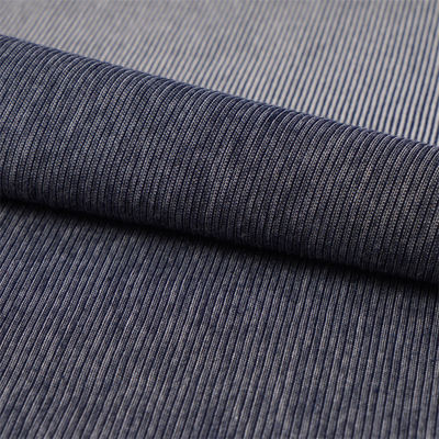 Καλή τιμή. Ανθεκτικό στην φθορά και απορροφητικό του ιδρώτα και αναπνευστικό ραβδωτό πλεκτό ύφασμα για καθημερινή χρήση σε απευθείας σύνδεση