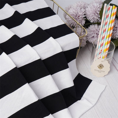 Καλή τιμή. Αναπνευστικό και ανθεκτικό στην φθορά άνετο ριγέ υφάσματα για μπλούζα πόλο σε απευθείας σύνδεση