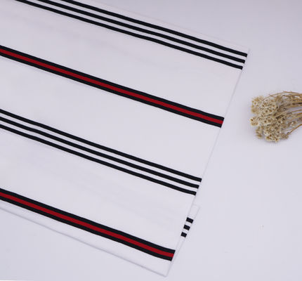 Καλή τιμή. Υγιές και αναπνευστικό και άνετο ράβδους πλεκτό ύφασμα για μπλουζάκι σε απευθείας σύνδεση