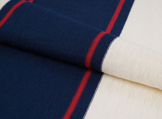 Καλή τιμή. Φυσικό Ύφασμα Πλεκτό Ριγέ Ανθεκτικό στις Τσακίσεις, Ανθεκτικό στο Χρώμα, με Κριτς για Πόλο σε απευθείας σύνδεση