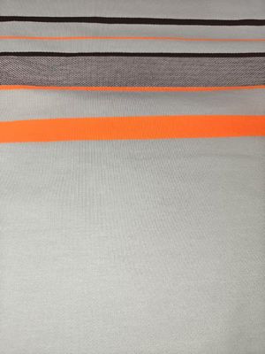 Καλή τιμή. Ύφασμα πλεκτό ριγέ 95% βαμβάκι 5% σπάντεξ για μπλουζάκια σε απευθείας σύνδεση