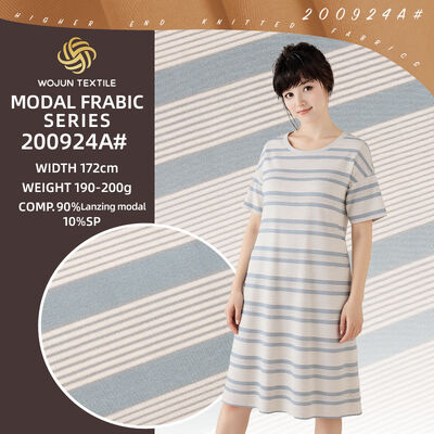 Καλή τιμή. Ελαστικό και άνετο και υψηλής ποιότητας φυσικό ριγέ βαμβάκι για μπλουζάκι πόλο σε απευθείας σύνδεση