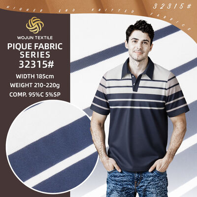 Καλή τιμή. Αναπνευστικό, υγρασία-Wicking και αναπνευστικόΣυμφωνητικό με το δέρμα, βαμβάκι Pique ύφασμα για Polo Shirt σε απευθείας σύνδεση