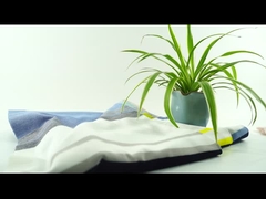 Z045-22024 Βαμβακερό ύφασμα ζακάρ Lycra