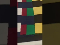 Σφιχτό υφασμένο λευκό ύφασμα Νήμα βαμμένο βαμβάκι Γαλλική υφή Terry