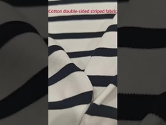 Εύκολο και υγιεινό, φιλικό προς το δέρμα, ραβδωτό πλεκτό ύφασμα για απλή χρήση